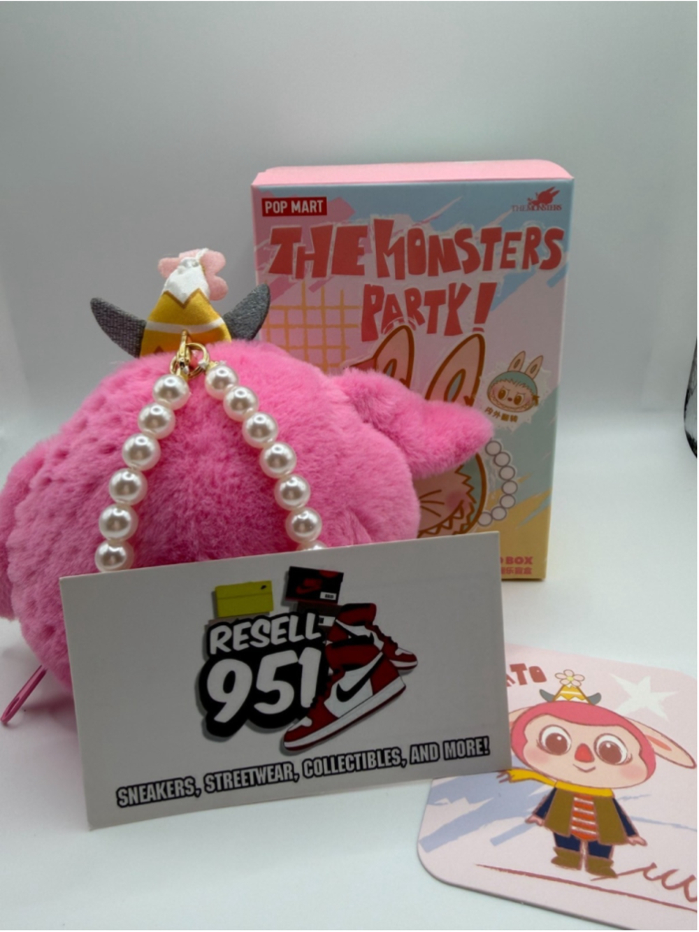 Pop Mart The Monsters Party Reversible Plush Figure — Pato - Picture 3 of 5
